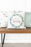 Spring Blossoms / Spring / Pillow Cover / Decorative Pillow / Accent Pillow / Machine Washable / Couch Pillow / 18x18