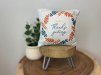 Happy Thanksgiving | Mini Pillow | Thanksgiving | Tiered Tray Decor | Holiday Decor