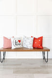 Love Pattern - pillow cover