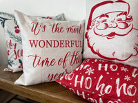 Most Wonderful Time of the Year - Pillow Cover