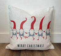 Christmas Gnomes - pillow cover