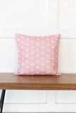 Pink Polka Dots / Easter / Holiday Pillow / Pillow Cover / 18x18 / Machine Washable