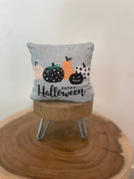 Halloween Pumpkins | Halloween | Mini Pillow | Tiered Tray Decor | Holiday Decor