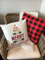 Have Yourself a Merry Christmas Tree - pillow cover