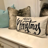 Merry Christmas - pillow cover
