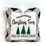 Farm Fresh Trees - pillow cover
