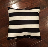 Black Stripe - pillow cover