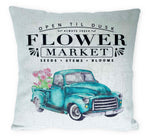 Flower Market - pillow cover