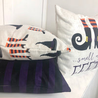 Purple Stripe - pillow cover