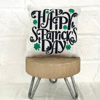 Tiered Tray Mini Pillow | Happy St. Patrick’s Day Mini Pillow | Farmhouse Tiered Tray Decor | St. Patrick’s Day Tiered Tray Decor