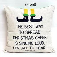 Buddy the Elf Quote - pillow cover