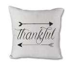 Thankful pillow - pillow cover