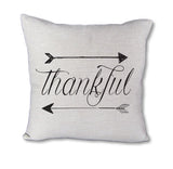 Thankful pillow - pillow cover
