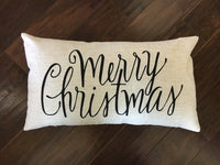 Merry Christmas - pillow cover
