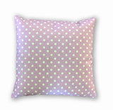 Purple Polka Dot - pillow cover