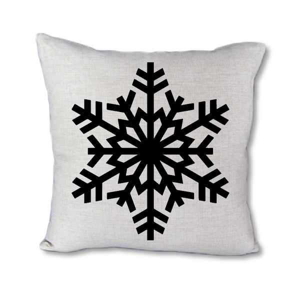 Snowflake - pillow cover