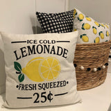 Lemon Pattern - pillow cover