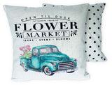 Flower Market - pillow cover
