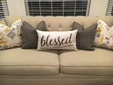 Blessed - pillow cover