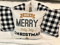 Holly Jolly - pillow cover