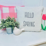 Hello Spring Rae Dunn Inspired - pillow cover