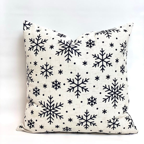 Snowflake Pattern - pillow cover