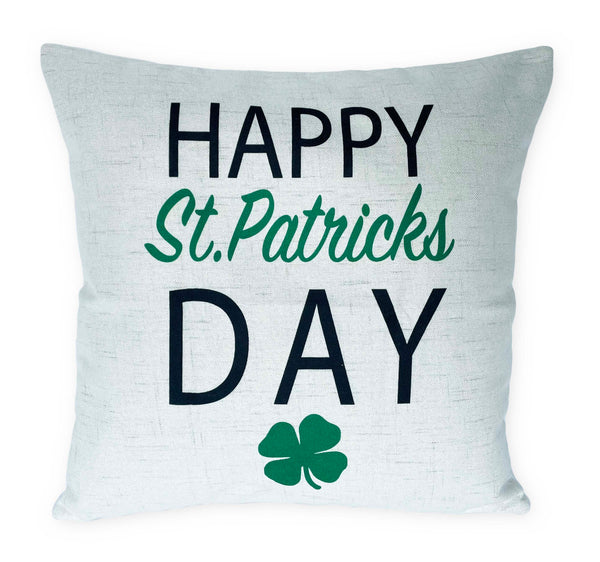 Happy St. Patricks day - pillow cover