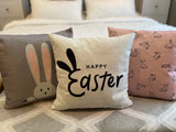 Pink Bunny Pattern - pillow cover