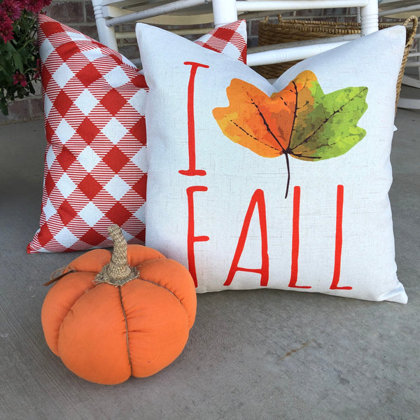 I Leaf Fall - pillow cover