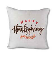 Happy Thanksgiving - pillow cover
