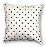 Black Mini Dots - pillow cover
