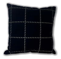 Black Squares - pillow cover