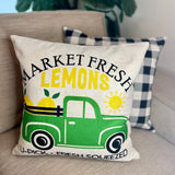 Lemon Truck - Pillow Cover