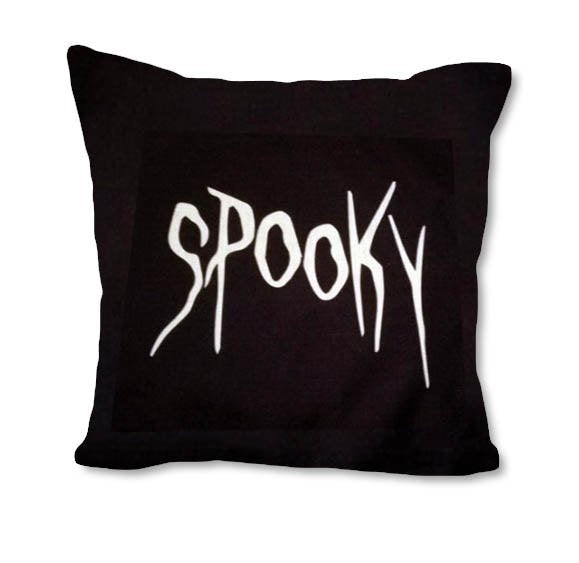 Black Spooky - pillow cover