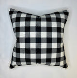 Black Table Cloth Pattern - Pillow Cover