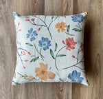 Pastel Flower Pattern - Pillow Cover
